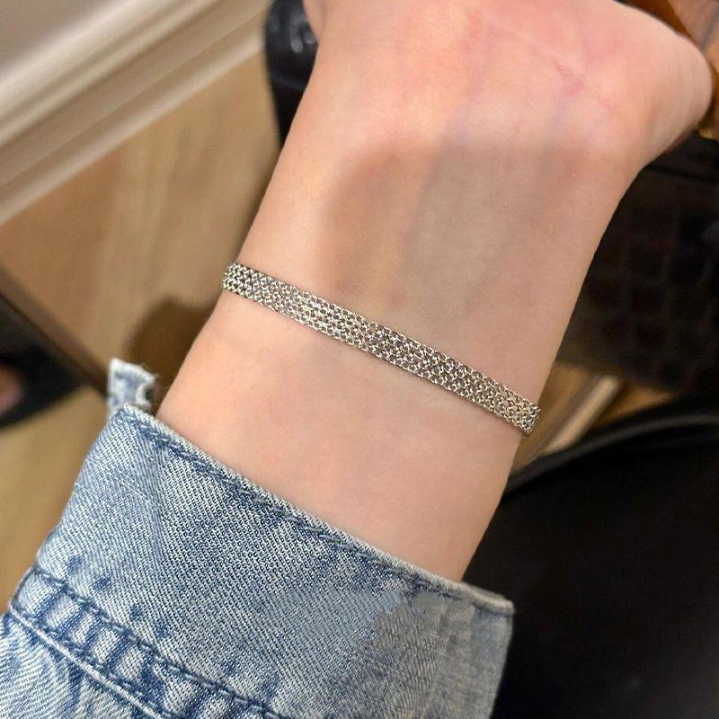 Stainless Steel Watch Strap Bracelets Vintage Woven Strap Bracelet for Women Daily Simple Versatile High-end Jewelry Girl s Gift
Stainless Steel Watch Strap Bracelets Vintage Woven Strap Bracelet for Women Daily Simple Versatile High-end Jewelry Girl s Gift