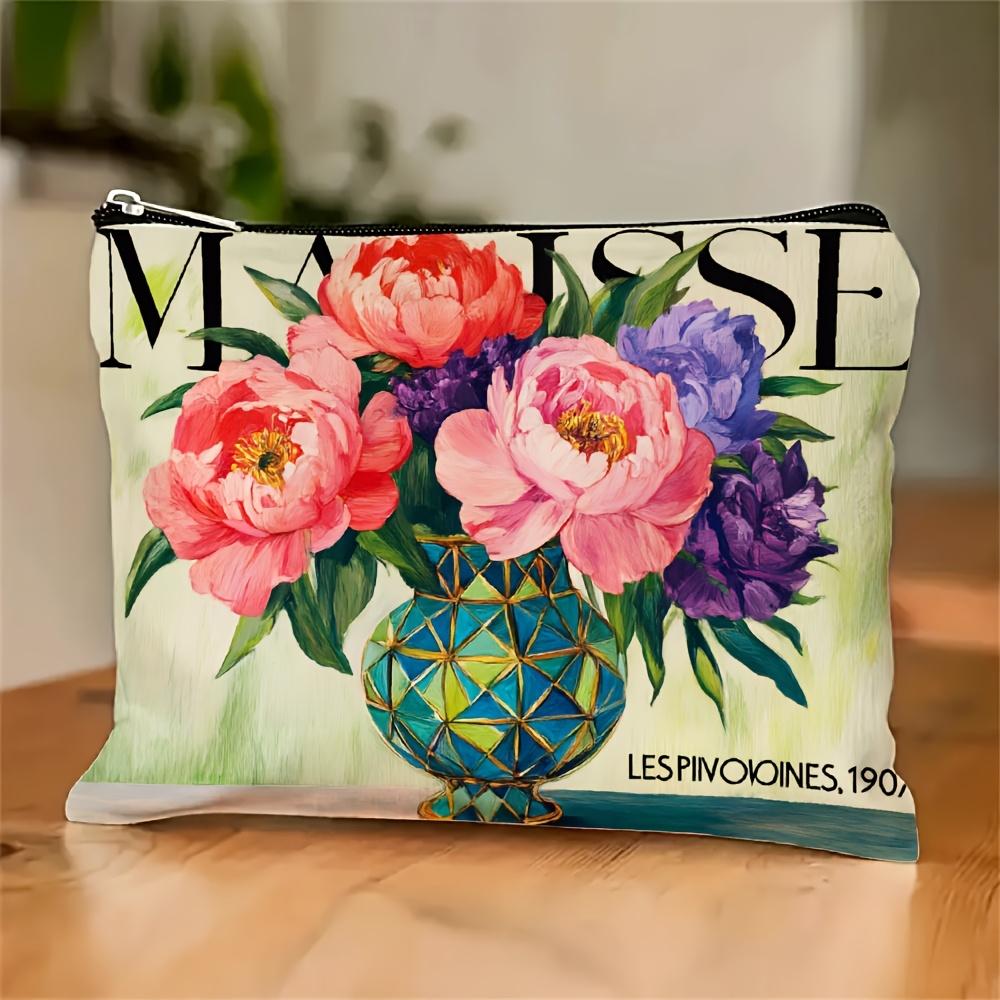 AMatisse Floral Art Styled Makeup Bag- Multifunctional Zipper Pouch, Jewelry Storage Bag, Perfect Travel Zipper Small Storage Ba
AMatisse Floral Art Styled Makeup Bag- Multifunctional Zipper Pouch, Jewelry Storage Bag, Perfect Travel Zipper Small Storage Ba
