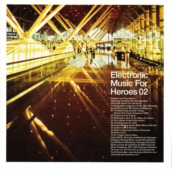 CD VARIOUS - Electronic Music For Heroes 02 Duke100CD Hydrogen Dukebo 2002 UK Dance & Electronica Used
CD VARIOUS - Electronic Music For Heroes 02 Duke100CD Hydrogen Dukebo 2002 UK Dance & Electronica Used