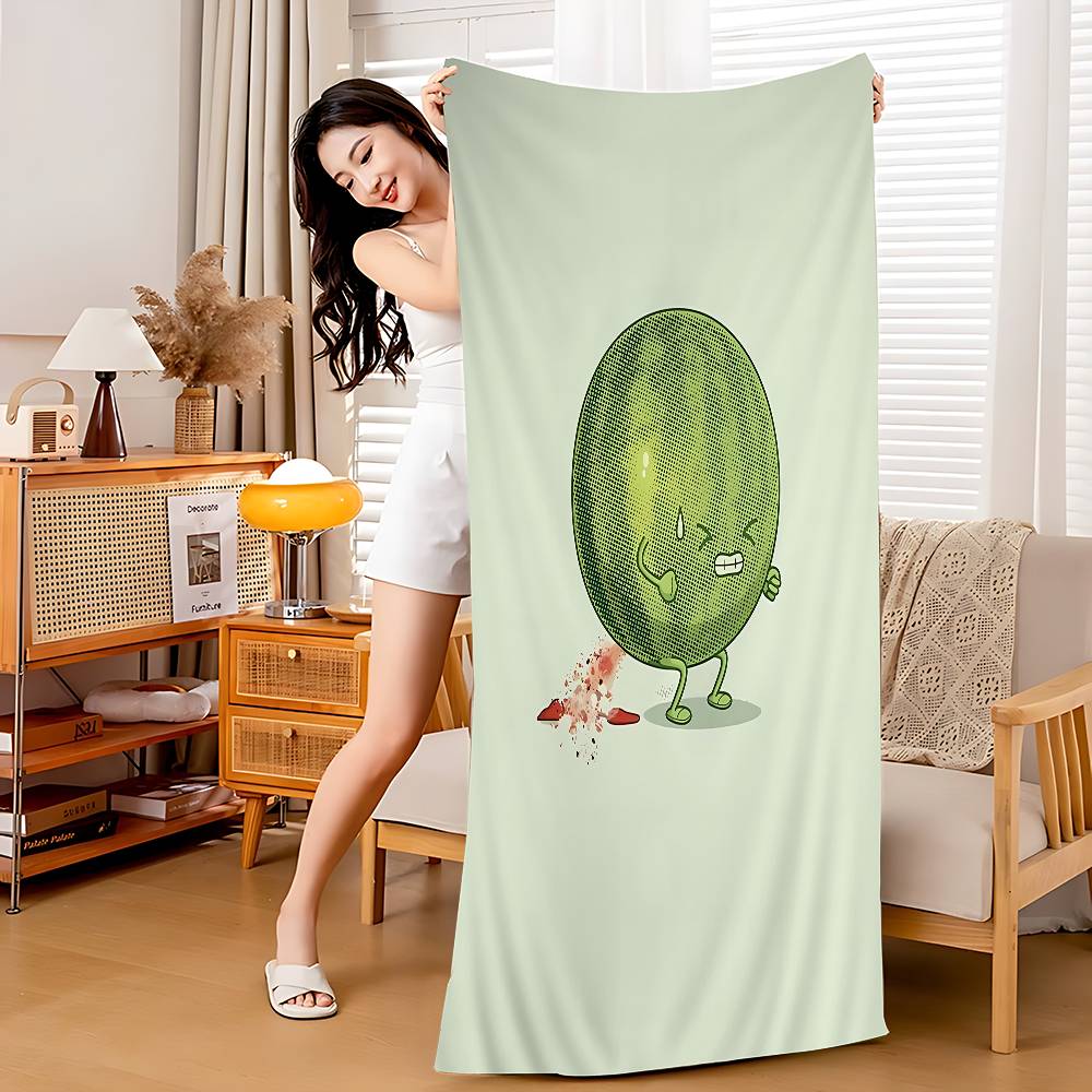 Funny Food Fancy Microfiber Beach Towel Absorbent Quick Dry Soft Yoga Swimming Resort Mountain Climbing Towel W40*H60(CM)
Funny Food Fancy Microfiber Beach Towel Absorbent Quick Dry Soft Yoga Swimming Resort Mountain Climbing Towel W40*H60(CM)