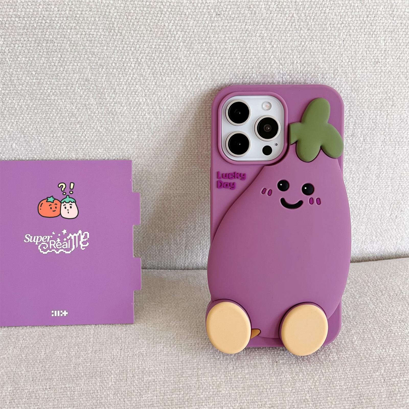 For iPhone 16 Pro Max Silicone Case Cute Eggplant Design Shockproof Phone Back Cover As Shown A
For iPhone 16 Pro Max Silicone Case Cute Eggplant Design Shockproof Phone Back Cover As Shown A