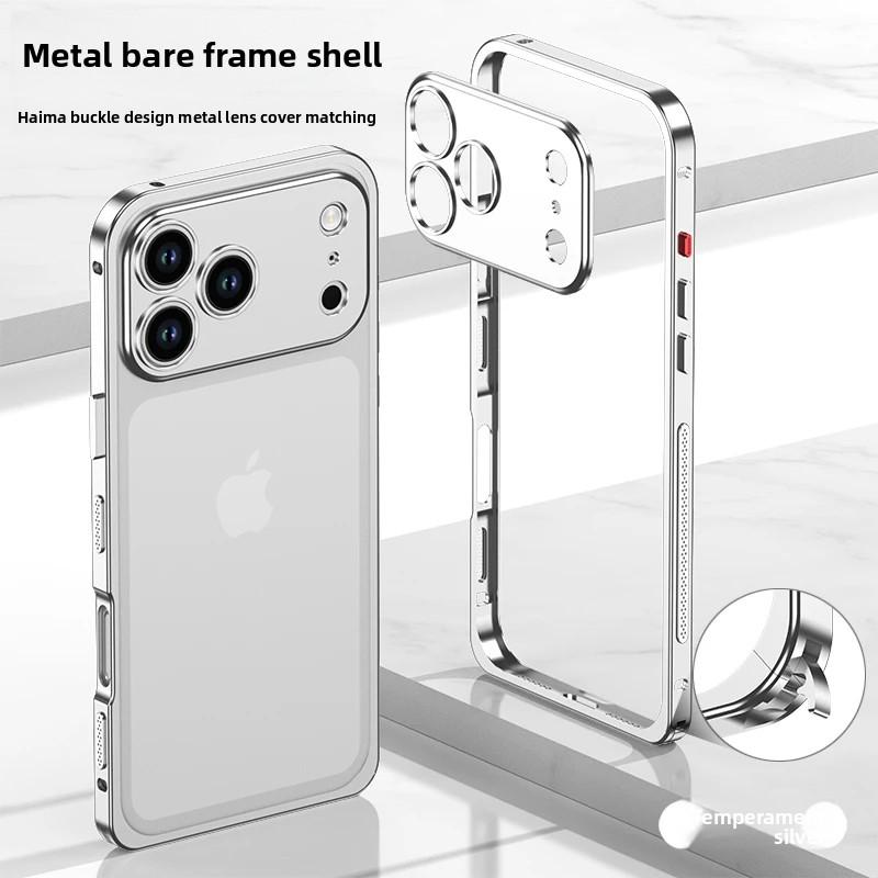 Luxury Original Colour Aluminum Alloy Slim Frame Case For IPhone 17 Pro Max 16 15 14 13 12 Pro Metal Lens Cold Cut Protect Cover aluminum&iPhone 15 Pro Max срібний
Luxury Original Colour Aluminum Alloy Slim Frame Case For IPhone 17 Pro Max 16 15 14 13 12 Pro Metal Lens Cold Cut Protect Cover aluminum&iPhone 15 Pro Max срібний