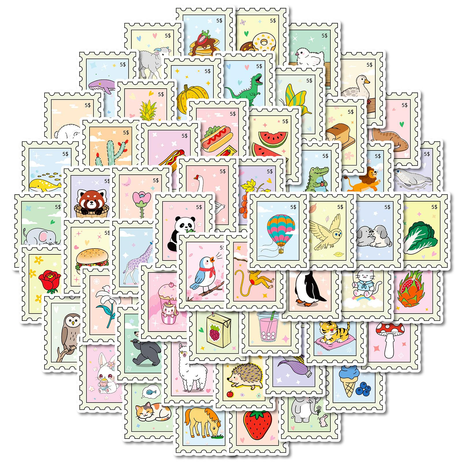 56 Small Fresh Stamp Stickers Cartoon Pattern Children S Toys Flat Water Cup Waterproof Decorative Stickers
56 Small Fresh Stamp Stickers Cartoon Pattern Children S Toys Flat Water Cup Waterproof Decorative Stickers