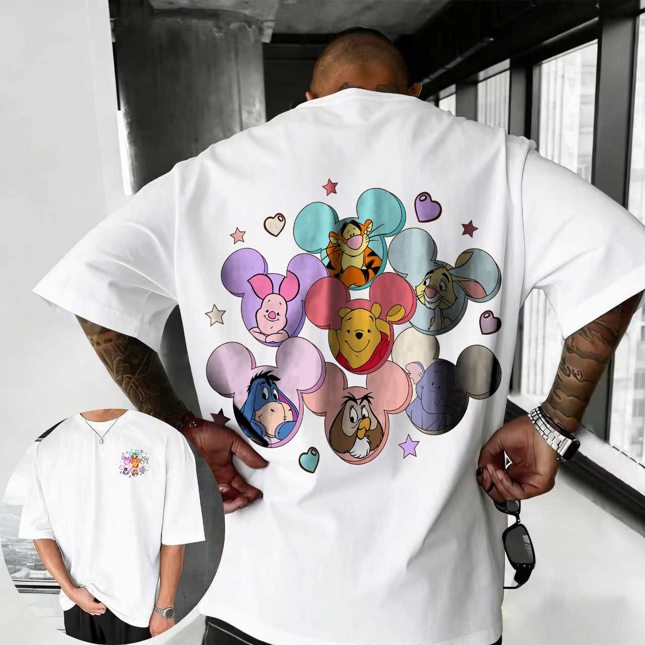 2026 Summer Disney Cute Winnie The Pooh Printed Tshirt Fashion 100 Cotton Short Sleeve Casual Loose Breathable Top Unisex 4XL
2026 Summer Disney Cute Winnie The Pooh Printed Tshirt Fashion 100 Cotton Short Sleeve Casual Loose Breathable Top Unisex 4XL