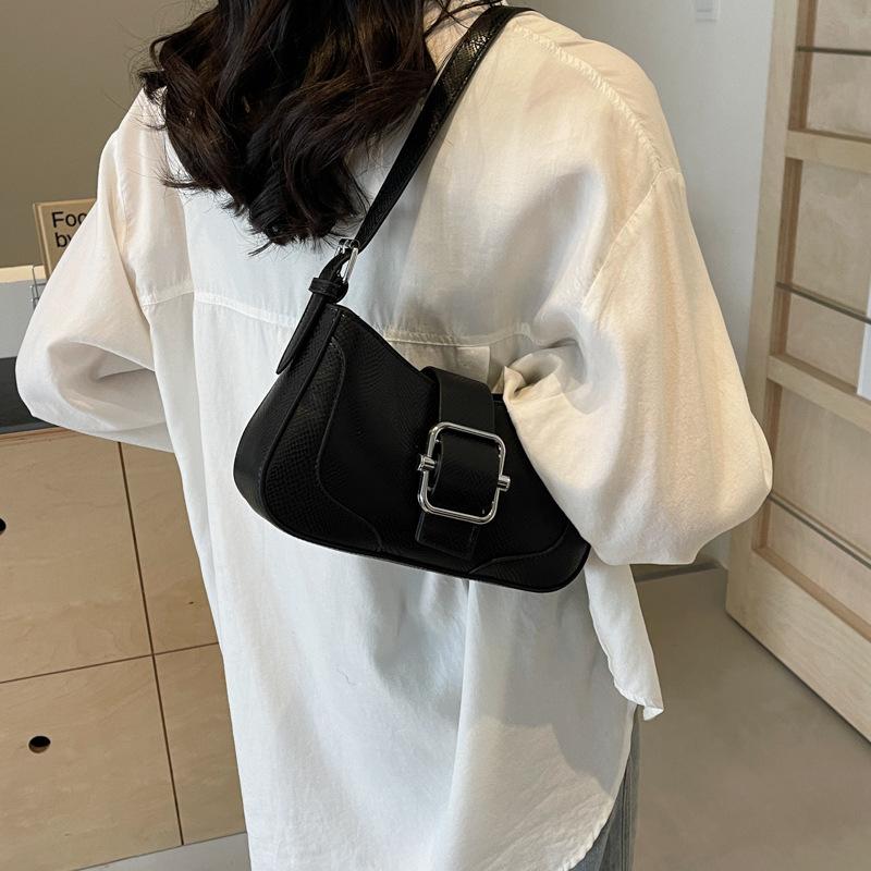 Senior Handbag Sense Temperament Contracted Small Spice Single Bag Shoulder чорний
Senior Handbag Sense Temperament Contracted Small Spice Single Bag Shoulder чорний