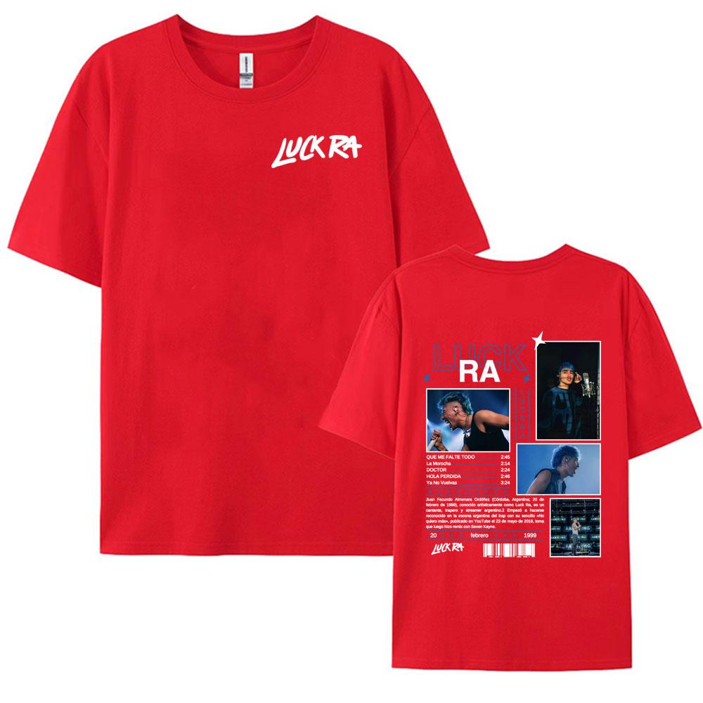 Rapper Luck Ra 2025 Tour Merch Tshirts for Men Casual 100 Cotton Short Sleeve Oversized T Shirt Unisex Retro Pop Music Tshirt S
Rapper Luck Ra 2025 Tour Merch Tshirts for Men Casual 100 Cotton Short Sleeve Oversized T Shirt Unisex Retro Pop Music Tshirt S