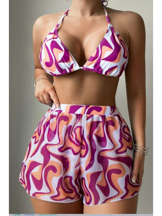 Европейский и американский женский раздельный купальник бикини с сексуальным принтом – Хит продаж для отпуска S
Европейский и американский женский раздельный купальник бикини с сексуальным принтом – Хит продаж для отпуска S