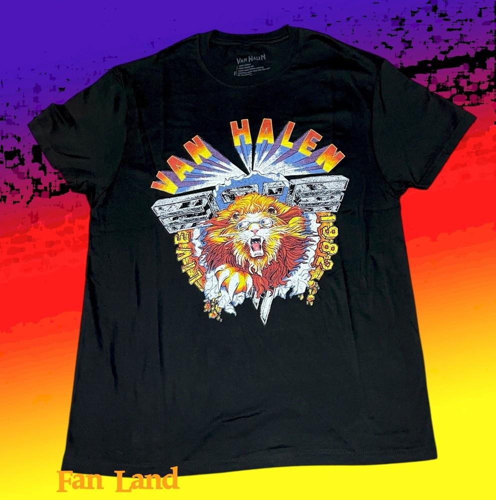 New Van Halen World Tour 1982 Logo Men s Vintage Unisex T-Shirt XXXL
New Van Halen World Tour 1982 Logo Men s Vintage Unisex T-Shirt XXXL