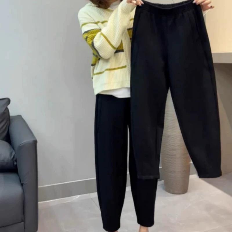 Plus Size Ladies Spring & Fall Tapered Small Wide-Leg Harem Pants M чёрный
Plus Size Ladies Spring & Fall Tapered Small Wide-Leg Harem Pants M чёрный
