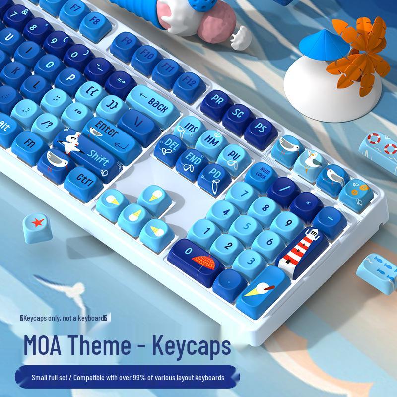 Original MOA Height PBT Sublimation Mechanical Keyboard Keycaps - Cute and Personalized, Round, Fits 87/68/108/75/98 Keys 38 x 16 x 3 CM
Original MOA Height PBT Sublimation Mechanical Keyboard Keycaps - Cute and Personalized, Round, Fits 87/68/108/75/98 Keys 38 x 16 x 3 CM