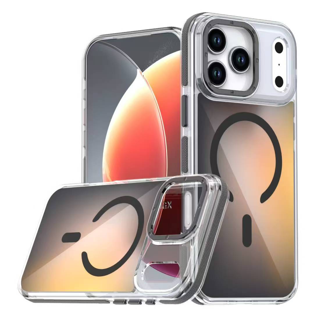 Для iPhone 17 Pro Чехол Совместимый с MagSafe Меняющий цвет ТПУ Акриловая Задняя Крышка Телефона Black
Для iPhone 17 Pro Чехол Совместимый с MagSafe Меняющий цвет ТПУ Акриловая Задняя Крышка Телефона Black