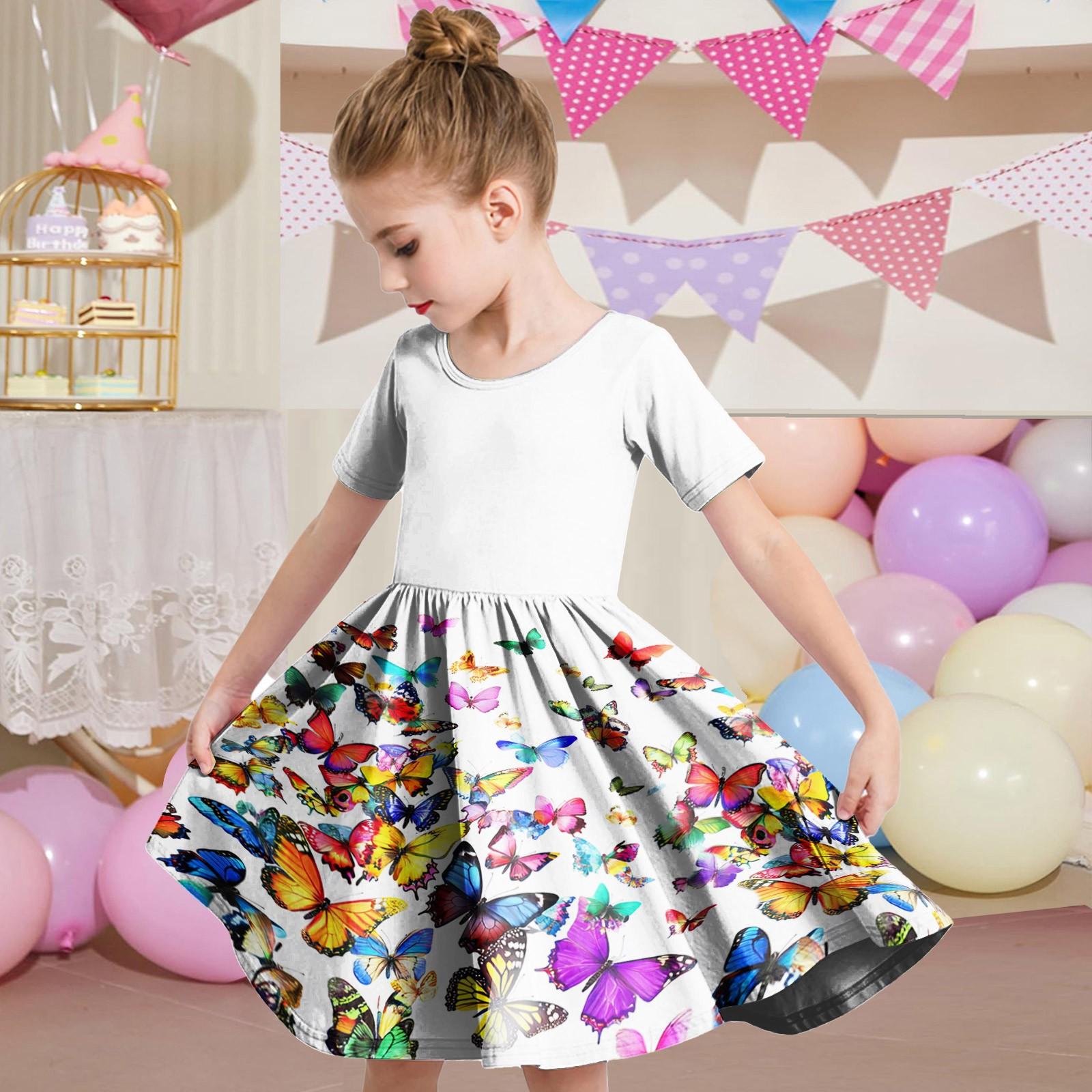 Летнее платье для девочек, платье для малышей, однотонное повседневное платье-футболка с коротким рукавом А-силуэта 130 белый
Летнее платье для девочек, платье для малышей, однотонное повседневное платье-футболка с коротким рукавом А-силуэта 130 белый