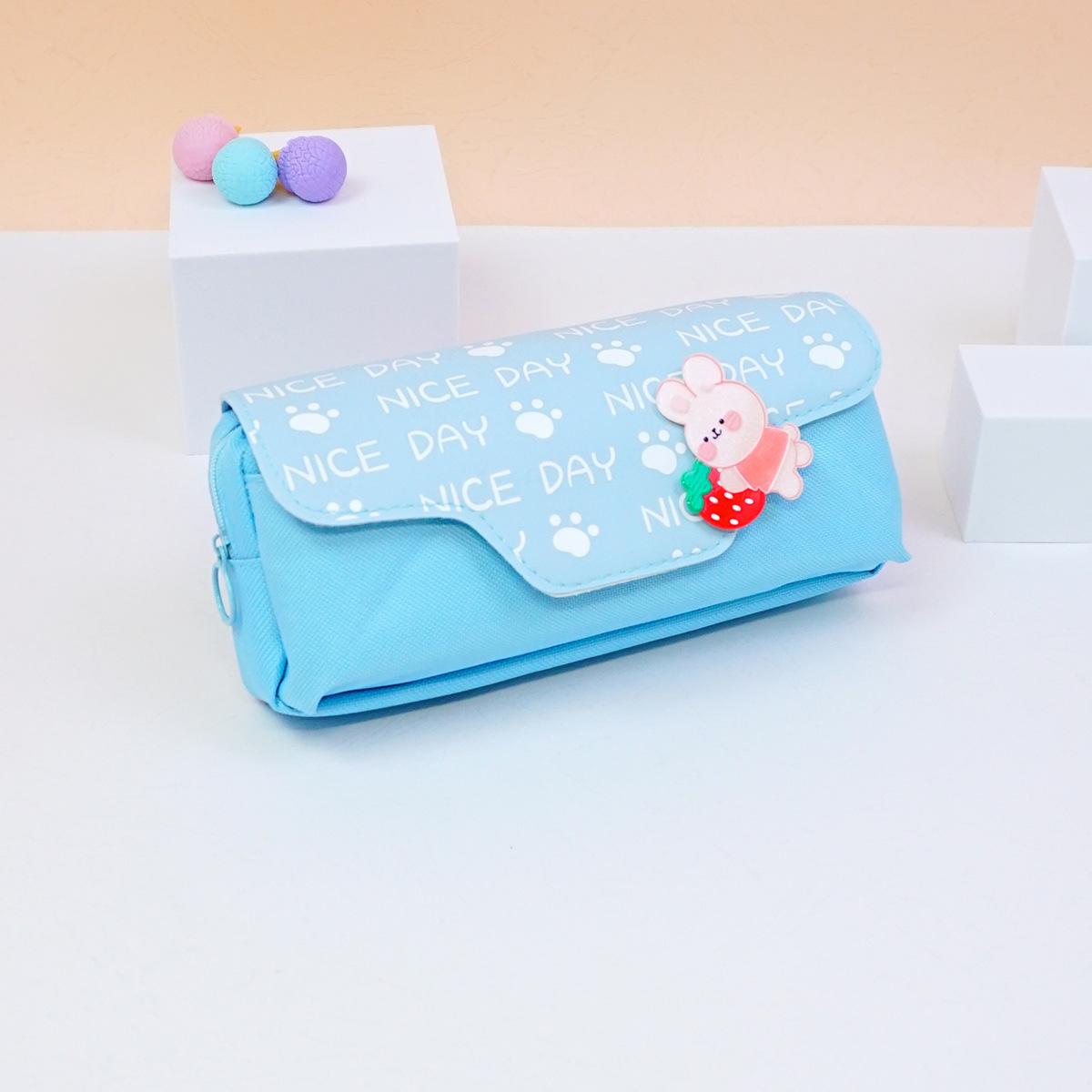 Детский флип-сумка-карандаш с героями мультфильмов, женский милый пенал с кроликом, большая вместительная сумка для канцелярских принадлежностей для школьников начальной школы синий
Детский флип-сумка-карандаш с героями мультфильмов, женский милый пенал с кроликом, большая вместительная сумка для канцелярских принадлежностей для школьников начальной школы синий