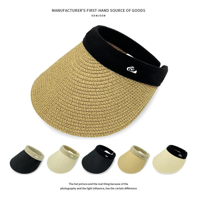 Summer empty top sunscreen hat women s outdoor large brim empty top hat men s UPF50 + headband sunshade empty top straw hat One size fits all-logo random
Summer empty top sunscreen hat women s outdoor large brim empty top hat men s UPF50 + headband sunshade empty top straw hat One size fits all-logo random
