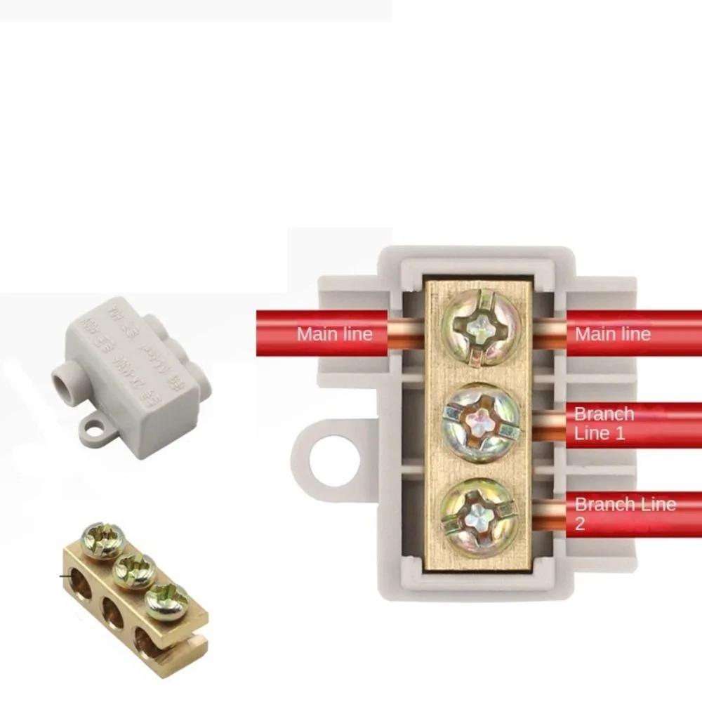 Universal T-type Wiring Terminal Splitter Wire Connector Locking Quick Crimp High Power Branch Terminal ZK-M306 ZK-M406 NS-516
Universal T-type Wiring Terminal Splitter Wire Connector Locking Quick Crimp High Power Branch Terminal ZK-M306 ZK-M406 NS-516