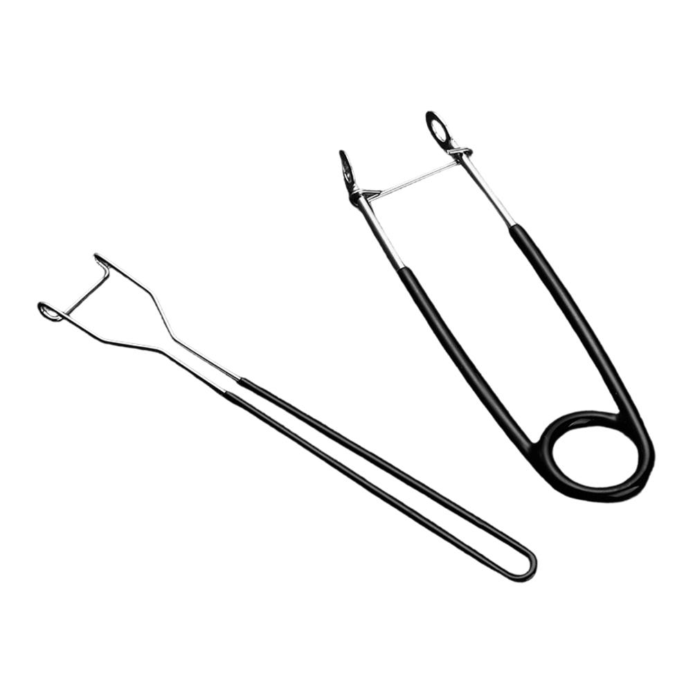 2Pcs/set Fish Mouth Spreader Stainless Steel Fish Frog Disgorger Hook Remover Tool Fishing Hook Extractor Fishing Accessories чорний
2Pcs/set Fish Mouth Spreader Stainless Steel Fish Frog Disgorger Hook Remover Tool Fishing Hook Extractor Fishing Accessories чорний
