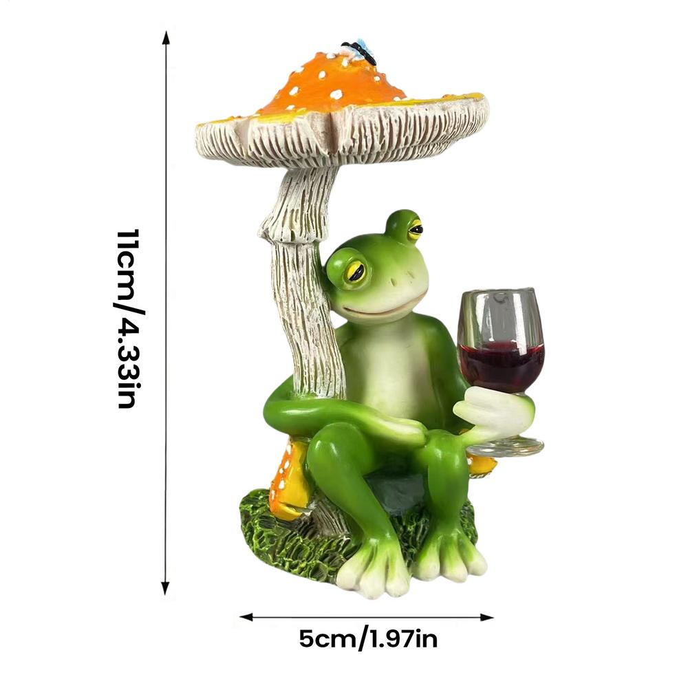 Mushroom Red Wine Glass Frog Decor Cute Funny Artistic Desk Sculpture Frog Decorations For Garden Outdoor Desk Yard Office Home жовтий
Mushroom Red Wine Glass Frog Decor Cute Funny Artistic Desk Sculpture Frog Decorations For Garden Outdoor Desk Yard Office Home жовтий