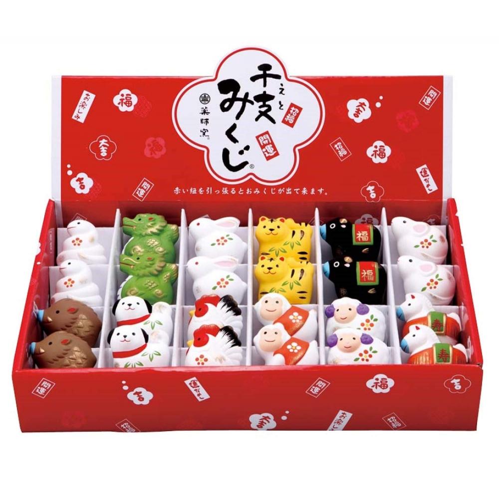 Набор для гадания на удачу Yakushi Kiln Nishikisa Lucky 12 (каждый знак зодиака x 2 шт., 12 типов, всего 24 шт. в наборе)
Набор для гадания на удачу Yakushi Kiln Nishikisa Lucky 12 (каждый знак зодиака x 2 шт., 12 типов, всего 24 шт. в наборе)