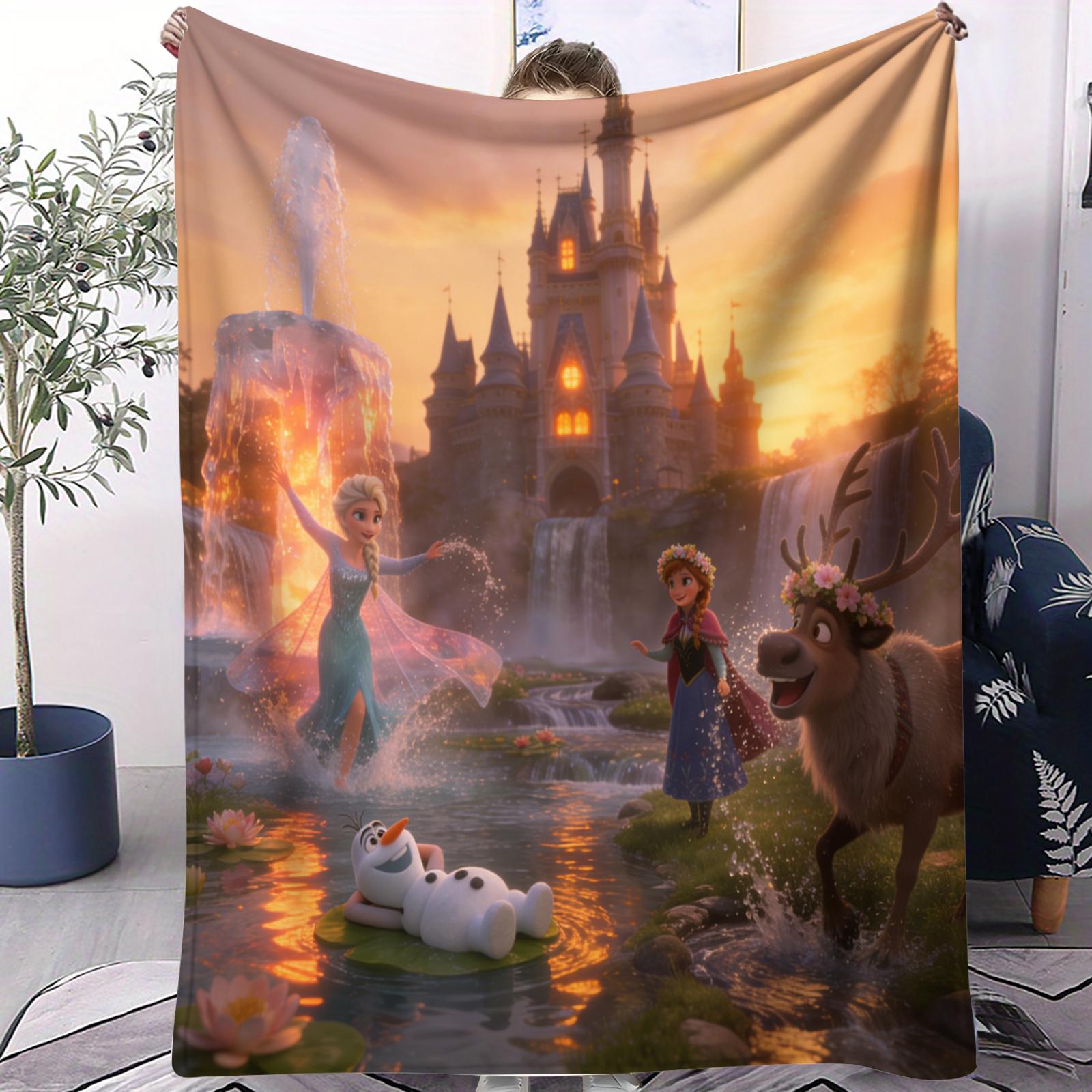 Многоцелевое мягкое декоративное покрывало-плед с героями мультфильма Disney «Холодное сердце» Маленькое Покрывало Многофункциональное Четырехсезонное Вентиляторный Набор Для Дома Ежедневного Путешествия Подарок 70x100cm
Многоцелевое мягкое декоративное покрывало-плед с героями мультфильма Disney «Холодное сердце» Маленькое Покрывало Многофункциональное Четырехсезонное Вентиляторный Набор Для Дома Ежедневного Путешествия Подарок 70x100cm