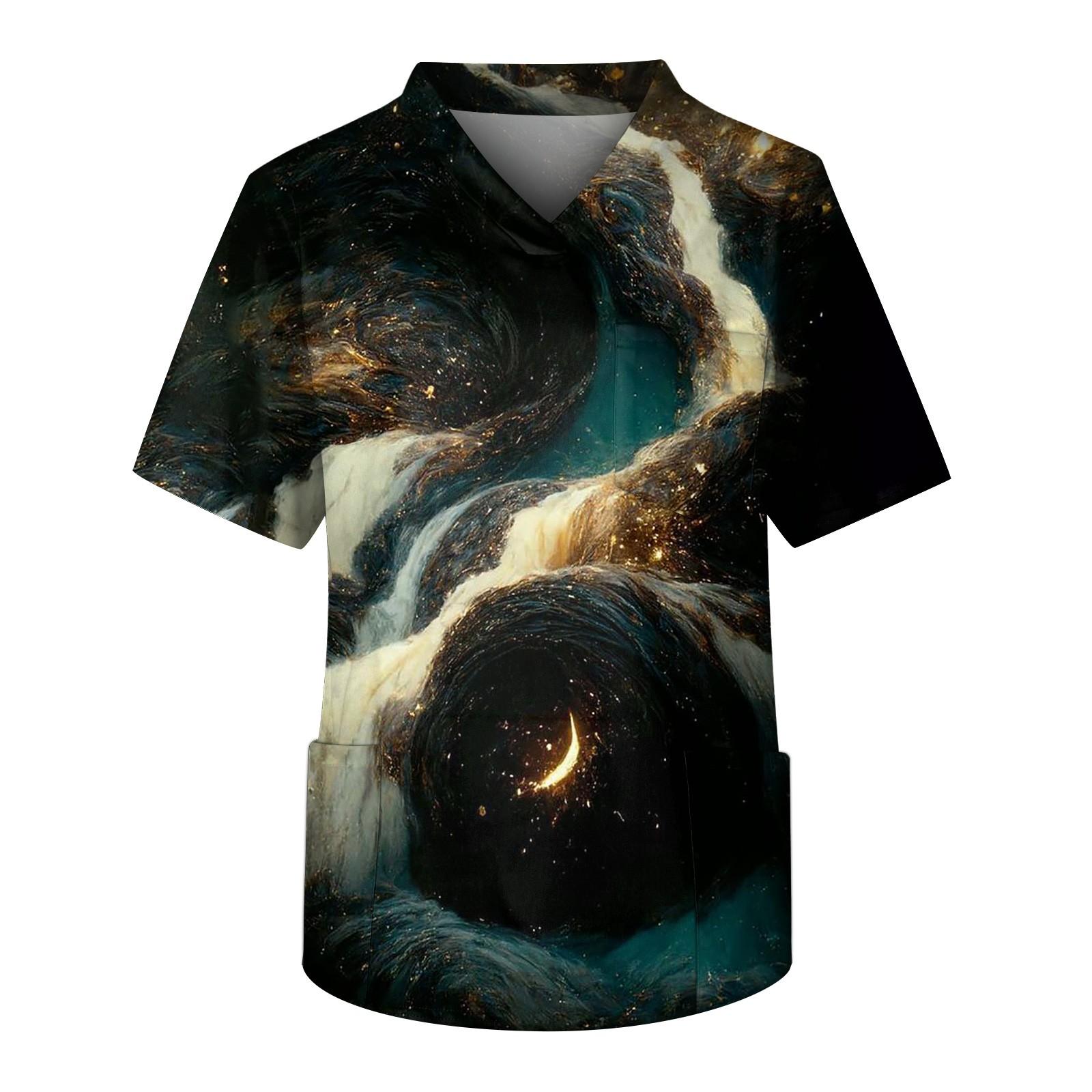 Men s Short Sleeve V Neck Print Chest Pocket Carer Top XL чорний
Men s Short Sleeve V Neck Print Chest Pocket Carer Top XL чорний
