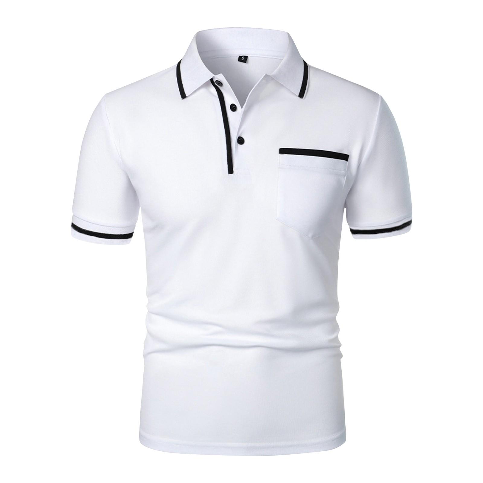 Мужская однотонная рубашка с коротким рукавом и карманом на пуговицах, с лацканами, мужская повседневная модная рубашка XL белый
Мужская однотонная рубашка с коротким рукавом и карманом на пуговицах, с лацканами, мужская повседневная модная рубашка XL белый