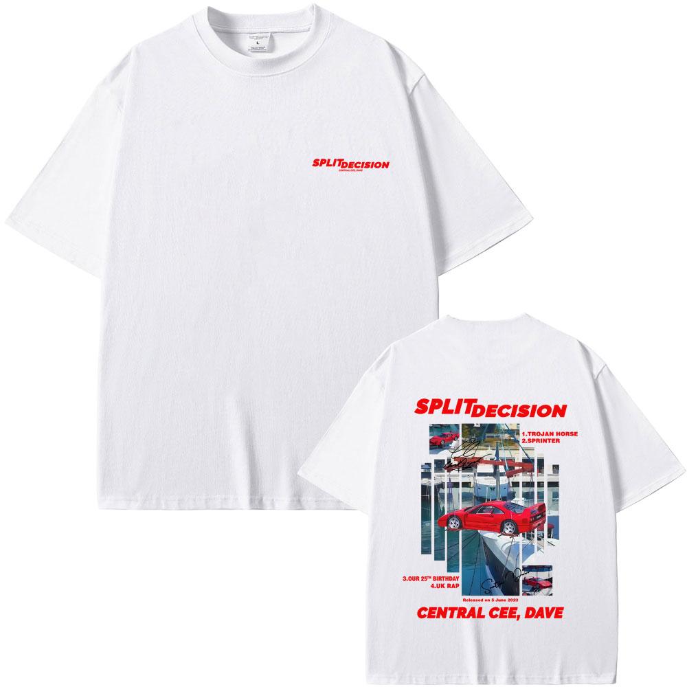 2026 Rapper Central Cee Dave Split Decided Album Mens Graphic Cotton Tshirt Retro Hiphop Fashion Pop Music Tshirt 4XL
2026 Rapper Central Cee Dave Split Decided Album Mens Graphic Cotton Tshirt Retro Hiphop Fashion Pop Music Tshirt 4XL