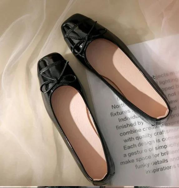 Мода 2024 года, женские балетки из лакированной кожи с бантом в стиле ретро, осенние повседневные туфли без застежек, бордовые лоферы с круглым носком, Zapatos De Mujer 35 чёрный
Мода 2024 года, женские балетки из лакированной кожи с бантом в стиле ретро, осенние повседневные туфли без застежек, бордовые лоферы с круглым носком, Zapatos De Mujer 35 чёрный