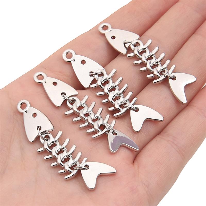 Металлические подвески из рыбьей кости для изготовления ювелирных изделий DIY Браслет Ожерелье Подвески роман серебряный
Металлические подвески из рыбьей кости для изготовления ювелирных изделий DIY Браслет Ожерелье Подвески роман серебряный