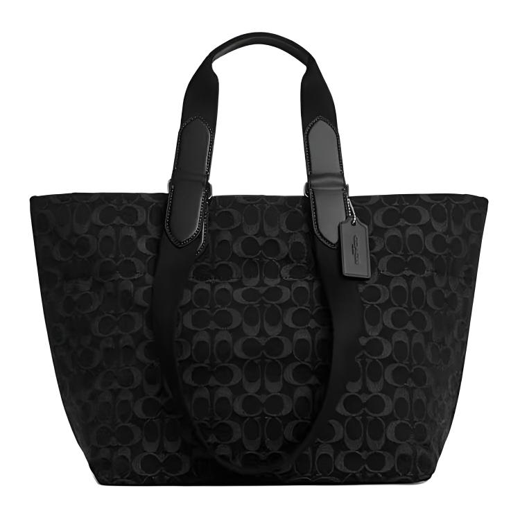 Coach Large Tote Bag Signature Black Canvas with Leather Trim Women s Handbag Casual Daily Business Travel Commute CDC48-SVBK Basic Set (Bag+Dust Bag)
Coach Large Tote Bag Signature Black Canvas with Leather Trim Women s Handbag Casual Daily Business Travel Commute CDC48-SVBK Basic Set (Bag+Dust Bag)
