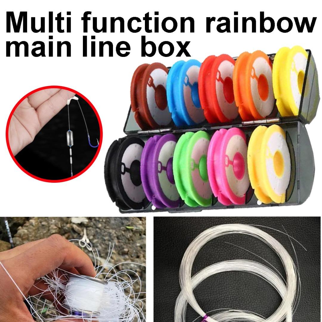 Yuanshu Rainbow рыболовная основная коробка для лески, намоточная доска, шпиндель, силиконовый чехол для хранения инструментов
Yuanshu Rainbow рыболовная основная коробка для лески, намоточная доска, шпиндель, силиконовый чехол для хранения инструментов