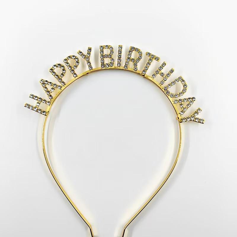 Rhinestone Crown Headband: Birthday & Goddess Decoration for Kids золотой
Rhinestone Crown Headband: Birthday & Goddess Decoration for Kids золотой