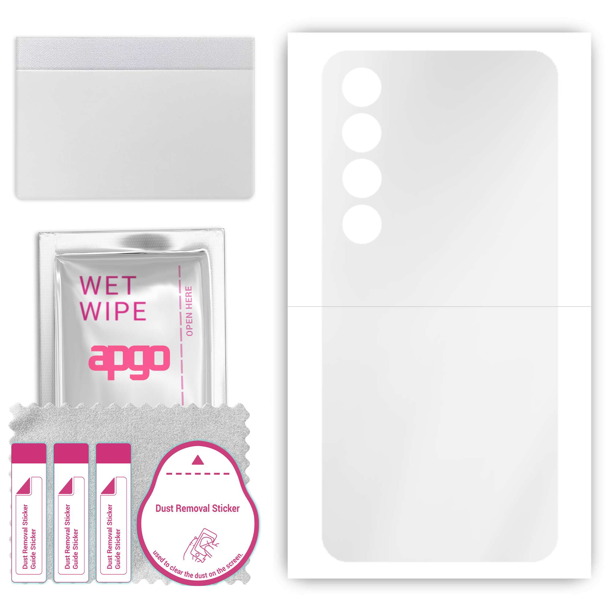 apgo Ultra Clear Protective Skin Sticker for the back compatible with Meizu 20 Pro, Wrap Film, Hydrogel Film, Flexible, Soft TPU with positioning laye
apgo Ultra Clear Protective Skin Sticker for the back compatible with Meizu 20 Pro, Wrap Film, Hydrogel Film, Flexible, Soft TPU with positioning laye