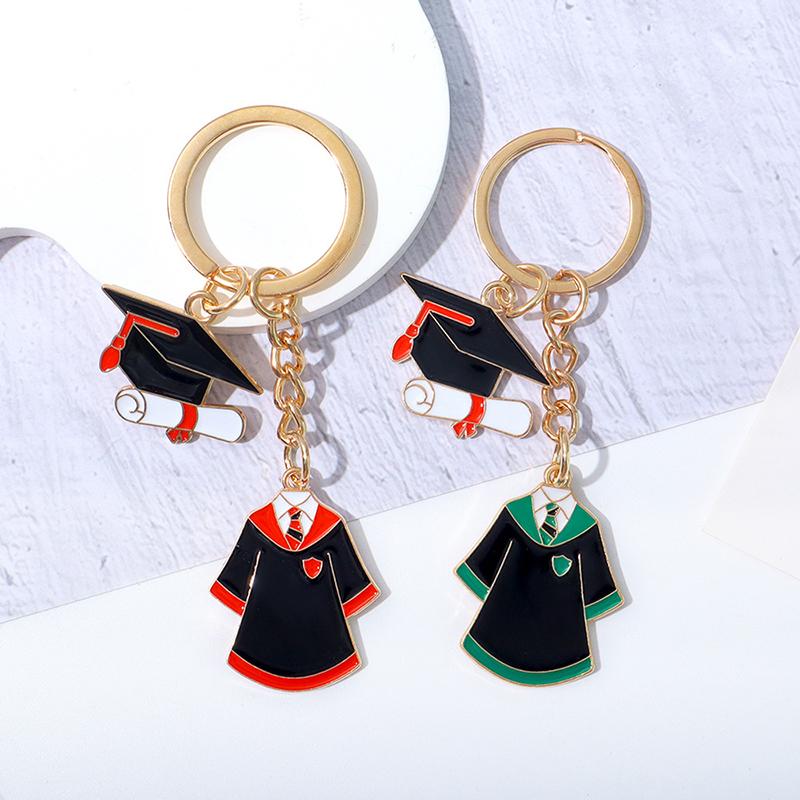 Creative Bachelor Uniform Keychain Multicolor Metal Key Ring For Students Graduation Memorial Gifts Backpack Phone Case Pendant
Creative Bachelor Uniform Keychain Multicolor Metal Key Ring For Students Graduation Memorial Gifts Backpack Phone Case Pendant