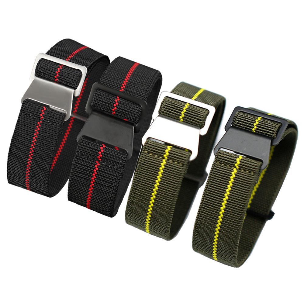 Versatile Elastic Nylon Watch Strap for 20, 21, 22MM Watches, Compatible with Huawei, Samsung, Submariner, Tudor 18mm Silver Buckle сірий колір/червоний
Versatile Elastic Nylon Watch Strap for 20, 21, 22MM Watches, Compatible with Huawei, Samsung, Submariner, Tudor 18mm Silver Buckle сірий колір/червоний