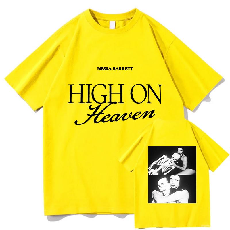 2026 Nessa Barrett High on Heaven TShirt Pure Cotton Fashion Classic Aesthetic High Quality Fans Tops Tees Graphic Short Sleeve 4XL
2026 Nessa Barrett High on Heaven TShirt Pure Cotton Fashion Classic Aesthetic High Quality Fans Tops Tees Graphic Short Sleeve 4XL