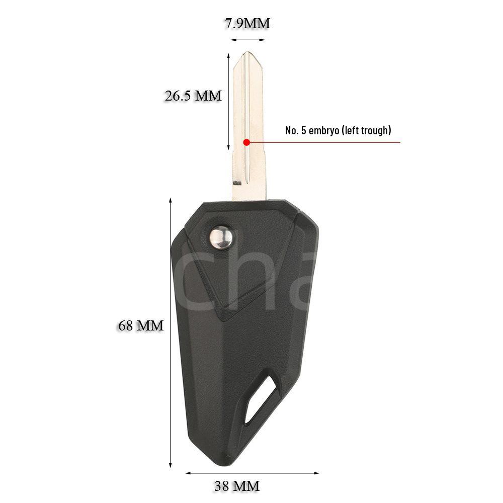 Outer Key Shell for Folding Keys: Ideal for Modifying Older Honda, Yamaha, Suzuki Motorcycles
Outer Key Shell for Folding Keys: Ideal for Modifying Older Honda, Yamaha, Suzuki Motorcycles