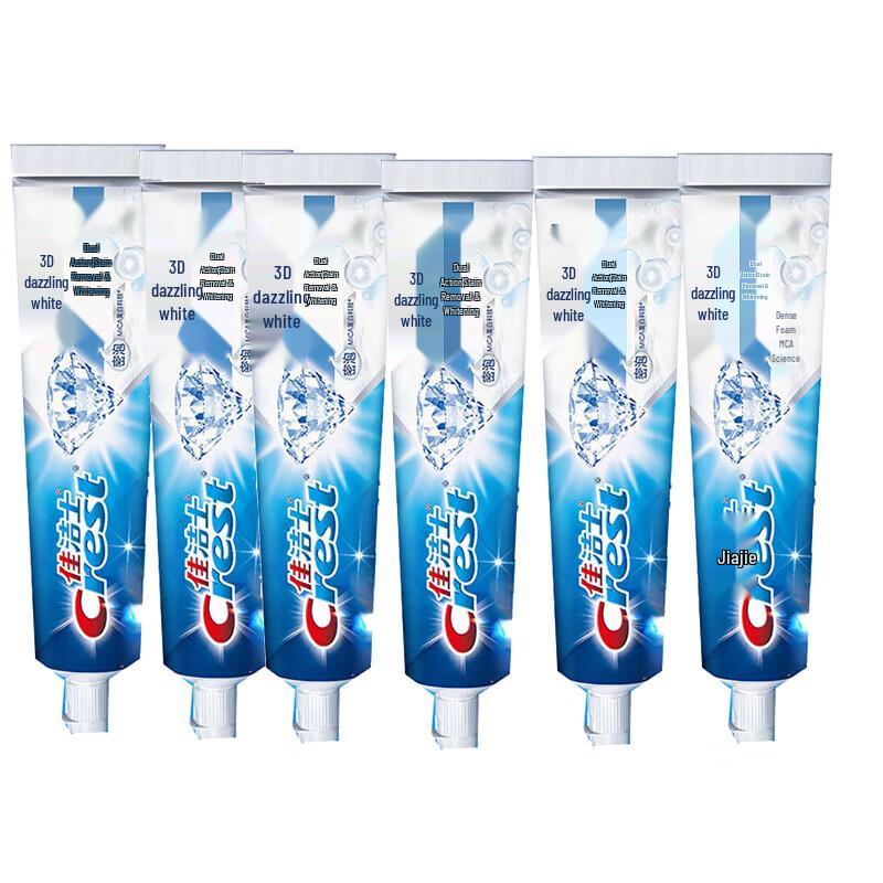 Crest 3D White Double Effect Toothpaste
Crest 3D White Double Effect Toothpaste