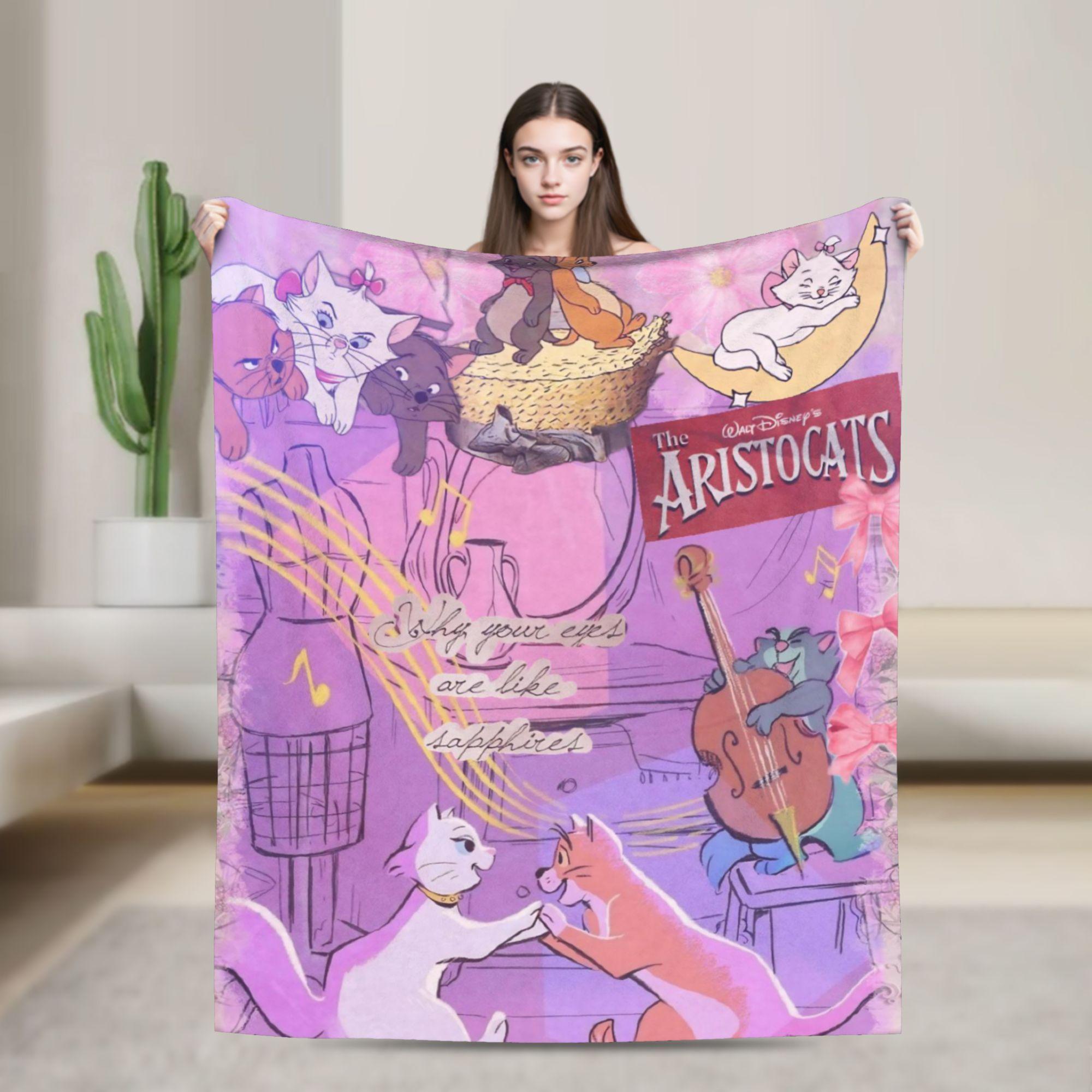 The Aristocats Marie Cats Paris Blanket Cover Cartoon Plush Throw Blanket Bed Sofa Decoration Soft Warm Bedspreads Breathable 40x50in
The Aristocats Marie Cats Paris Blanket Cover Cartoon Plush Throw Blanket Bed Sofa Decoration Soft Warm Bedspreads Breathable 40x50in