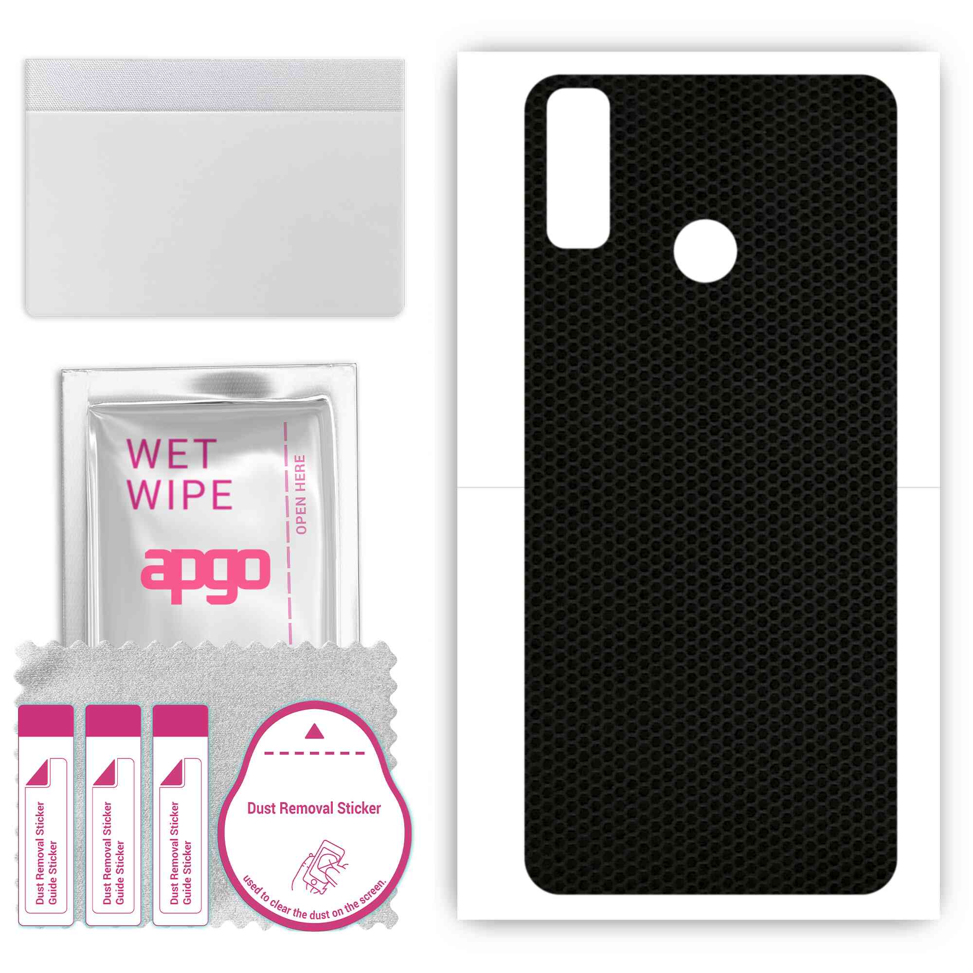 apgo Protective Skin Sticker for the back compatible with Huawei Y8s, Wrap Film, Foil, Vinyl - Pattern Matrix
apgo Protective Skin Sticker for the back compatible with Huawei Y8s, Wrap Film, Foil, Vinyl - Pattern Matrix