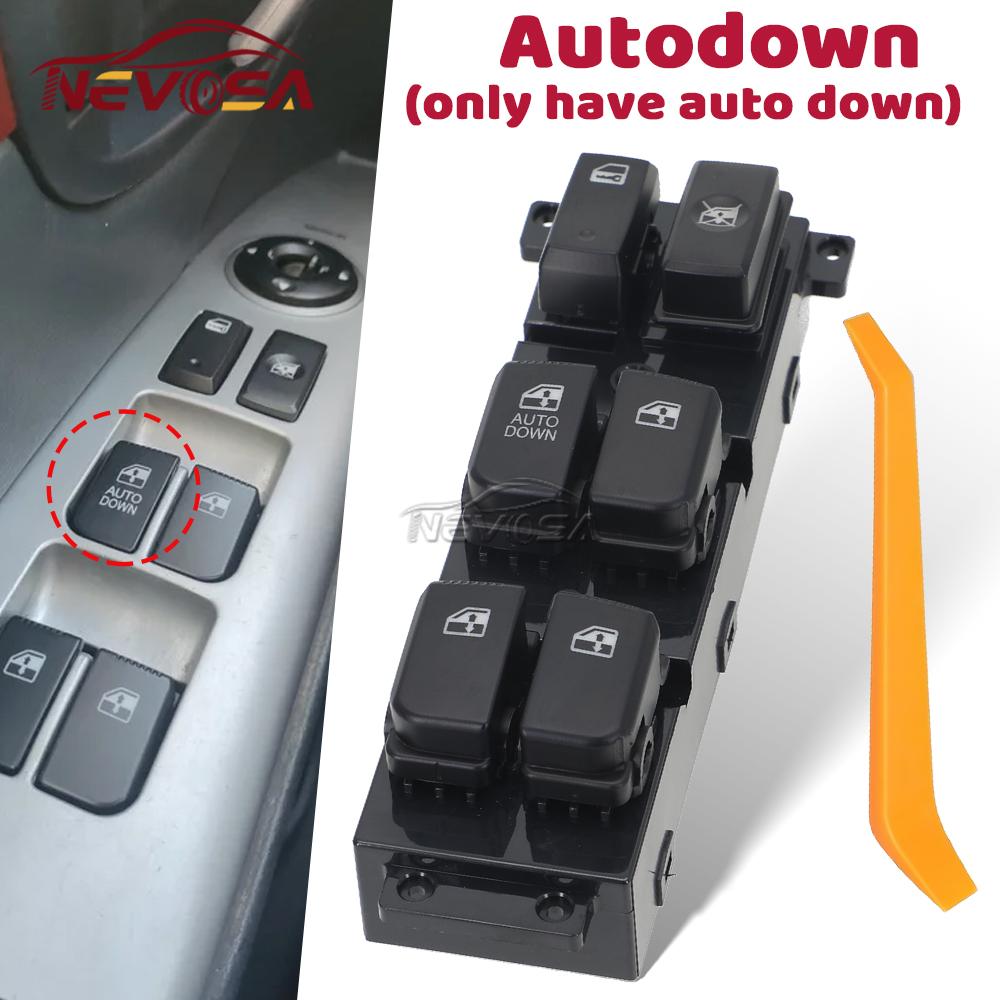 Перемикач керування склопідйомником для Hyundai Santa Fe CM 2007-2011 2012 93570-2B000S4 93570-2B140 93580-2B000 Кнопка переднього заднього скла Main- Autodown
Перемикач керування склопідйомником для Hyundai Santa Fe CM 2007-2011 2012 93570-2B000S4 93570-2B140 93580-2B000 Кнопка переднього заднього скла Main- Autodown