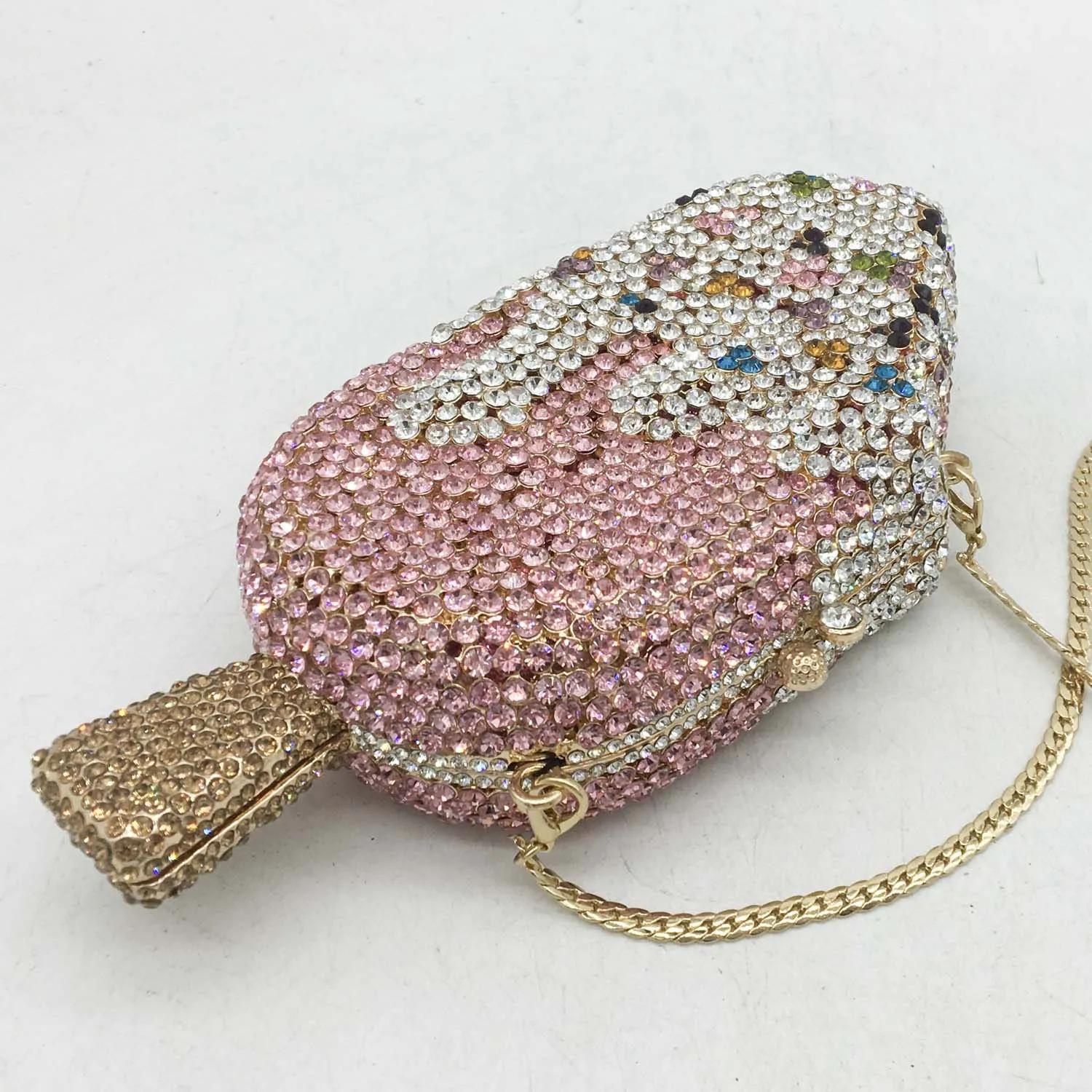 Boutique De FGG (in stock) Ice-Cream Handbags Women Popsicle Strawberry Flavor Evening Bags and Clutches Wedding Party Purses Mini Clutch
Boutique De FGG (in stock) Ice-Cream Handbags Women Popsicle Strawberry Flavor Evening Bags and Clutches Wedding Party Purses Mini Clutch
