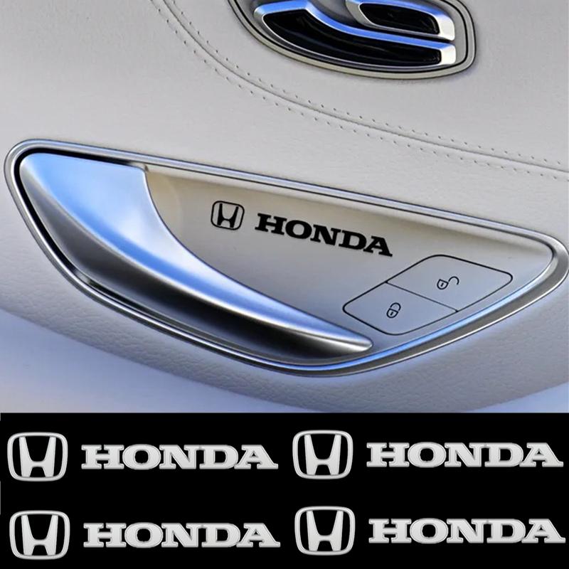 4 PCS Auto Decor Decals For Honda Civic Accord CRV Hrv Jazz City Odyssey Metal emblem Car Window Wiper Stickers auto accessories
4 PCS Auto Decor Decals For Honda Civic Accord CRV Hrv Jazz City Odyssey Metal emblem Car Window Wiper Stickers auto accessories