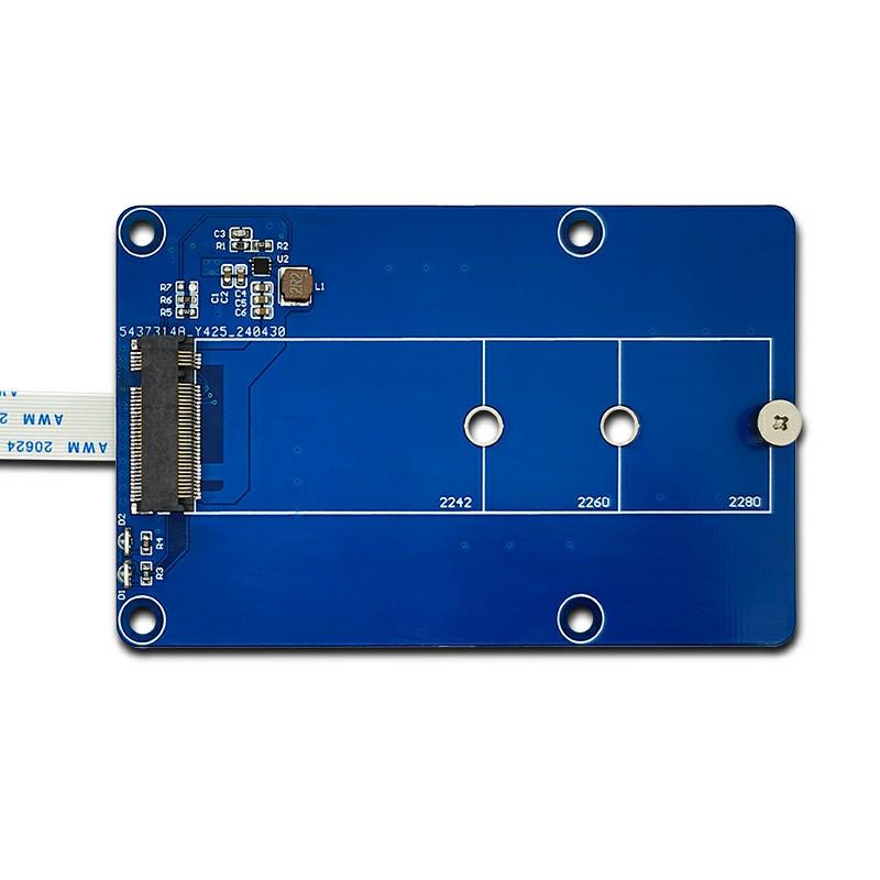 Raspberry Pi 5 PCIE M.2 SSD Expansion Board NVME Protocol 10*10*2 білий
Raspberry Pi 5 PCIE M.2 SSD Expansion Board NVME Protocol 10*10*2 білий