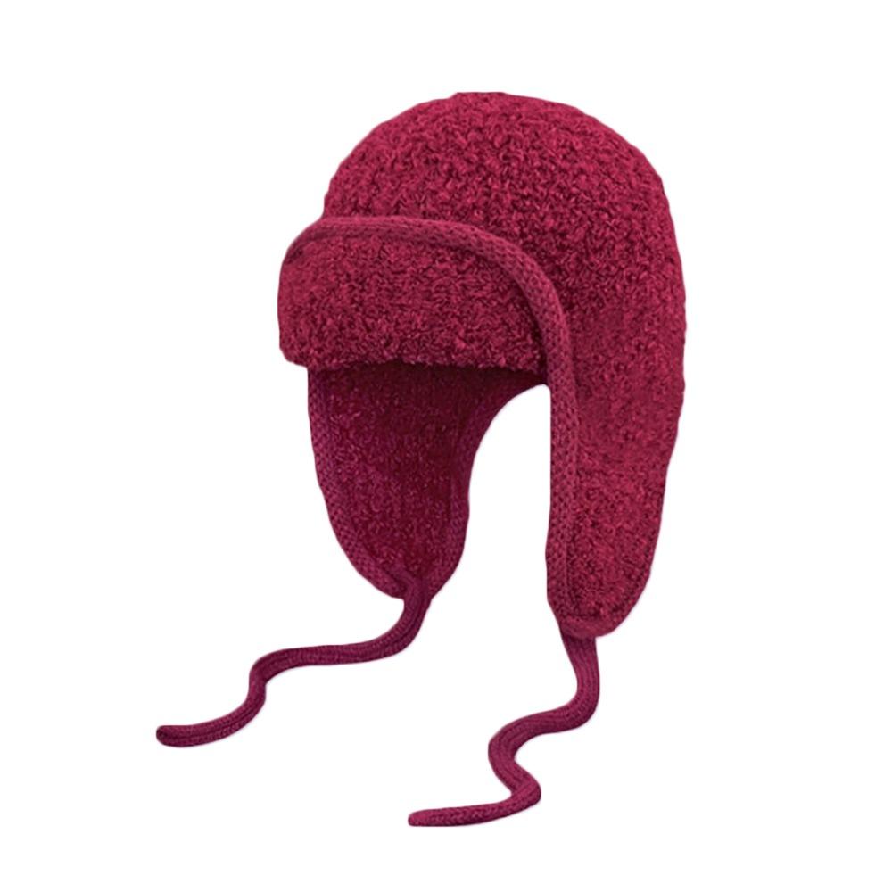 Warm Bonnet Caps Teddy Fleece Lei Feng Hat Fashion Woolen Crochet Bonnet Women вина червоного кольору
Warm Bonnet Caps Teddy Fleece Lei Feng Hat Fashion Woolen Crochet Bonnet Women вина червоного кольору
