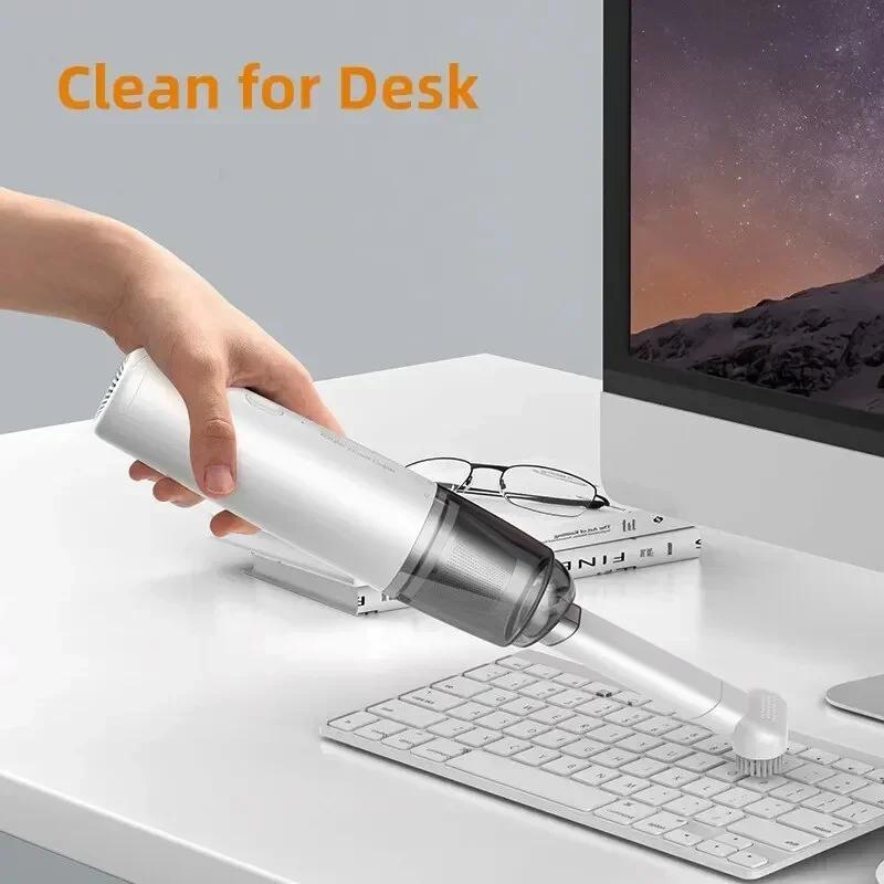 NEW 6000Pa Mini Car Vacuum Cleaner Portable Handheld Vacuum Cleaner Car&Home Dual Use Wireless Dust Catcher With Brush Head белый
NEW 6000Pa Mini Car Vacuum Cleaner Portable Handheld Vacuum Cleaner Car&Home Dual Use Wireless Dust Catcher With Brush Head белый