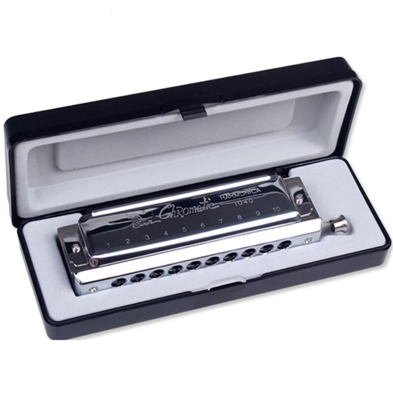 Swan Chromatic Harmonica - 10 or 12 Hole, Professional & Student Wind Instrument
Swan Chromatic Harmonica - 10 or 12 Hole, Professional & Student Wind Instrument