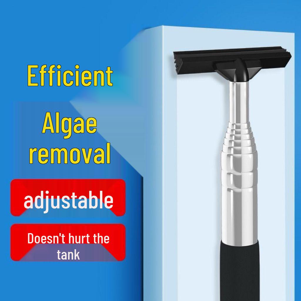 Retractable Silicone Algae Scraper: Fish Tank Cleaning Brush – Safe for Aquarium Walls
Retractable Silicone Algae Scraper: Fish Tank Cleaning Brush – Safe for Aquarium Walls