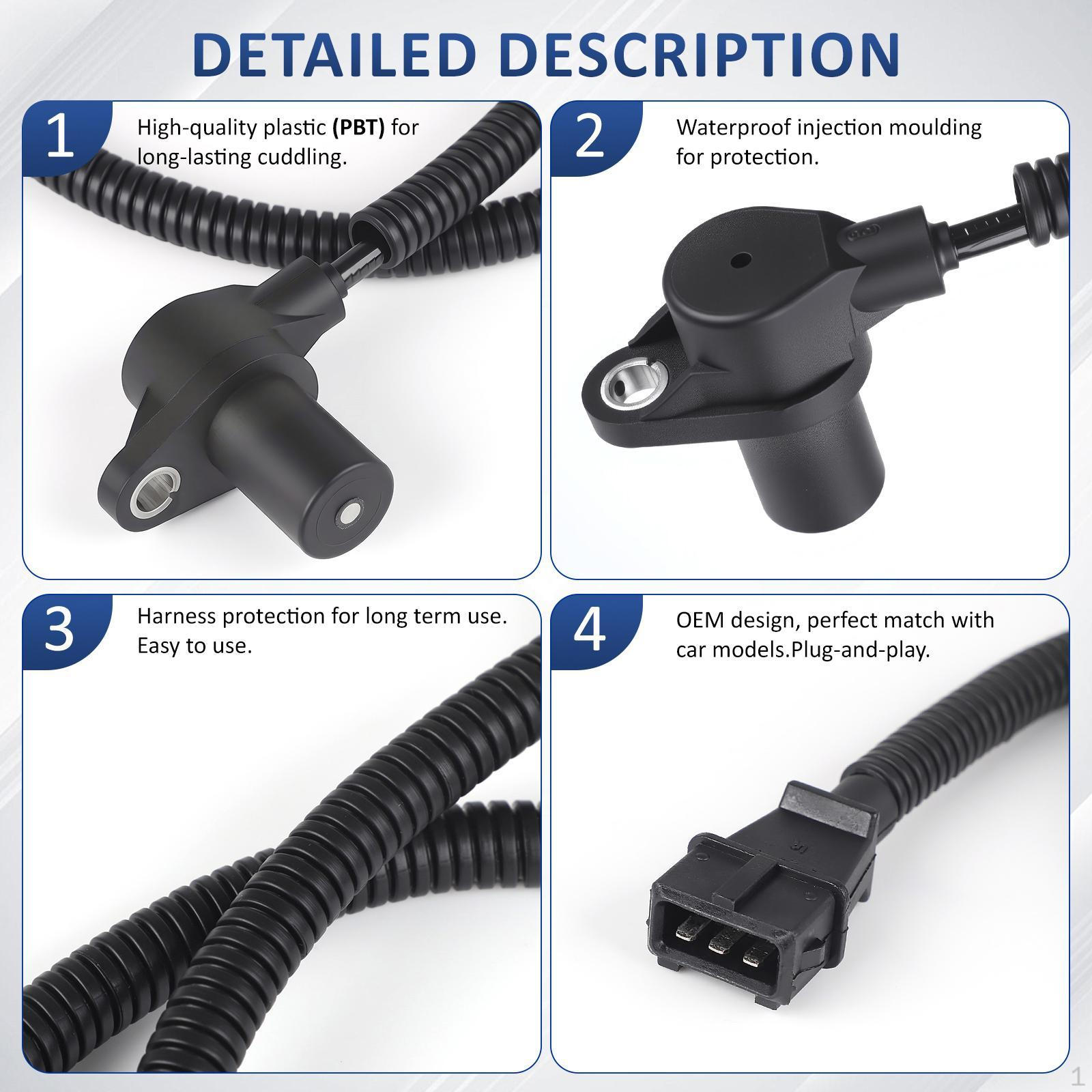 Датчик положения коленвала двигателя 0281002332 Надежная запасная часть для
Датчик положения коленвала двигателя 0281002332 Надежная запасная часть для