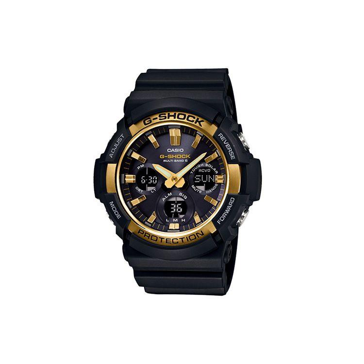 Casio G-Shock Wave Ceptor Solar Waterproof Shockproof Sports Watch Quartz Movement Resin Strap Men watches Black GAW-100G-1APR Black Gold
Casio G-Shock Wave Ceptor Solar Waterproof Shockproof Sports Watch Quartz Movement Resin Strap Men watches Black GAW-100G-1APR Black Gold