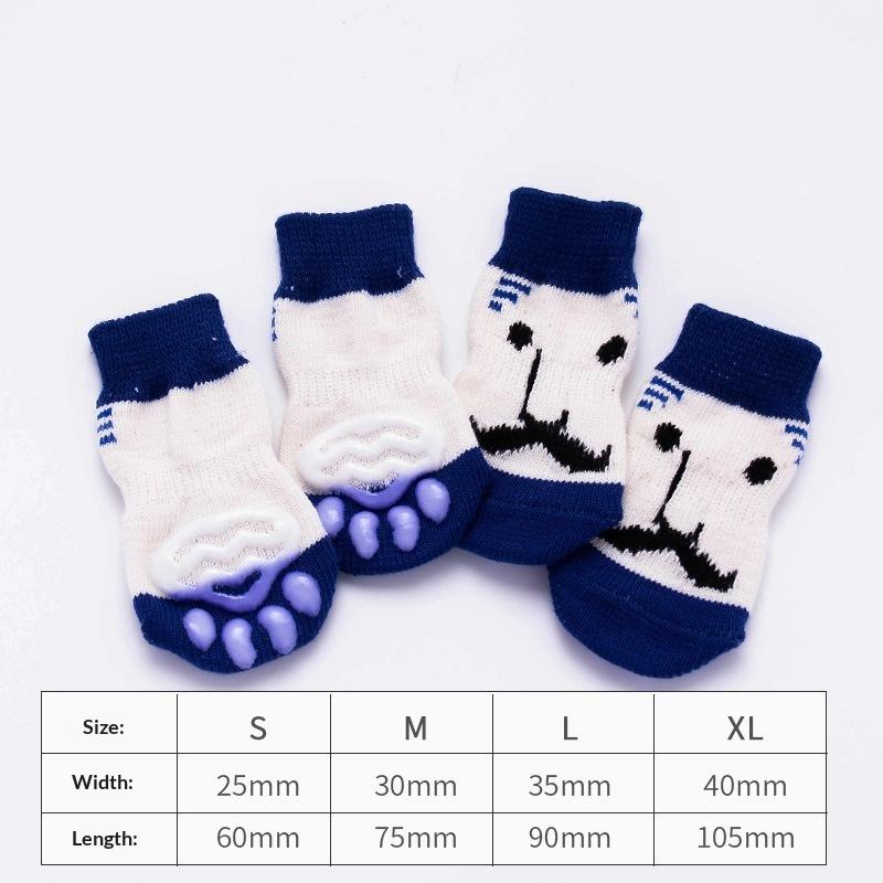 M-4Pcs Cartoon Pet Cat Dog Floor Anti-slip Socks Prevent Scratching And Dirt Warm Soft Pet Kitten Puppy Feet Paw Protector Socks S
M-4Pcs Cartoon Pet Cat Dog Floor Anti-slip Socks Prevent Scratching And Dirt Warm Soft Pet Kitten Puppy Feet Paw Protector Socks S
